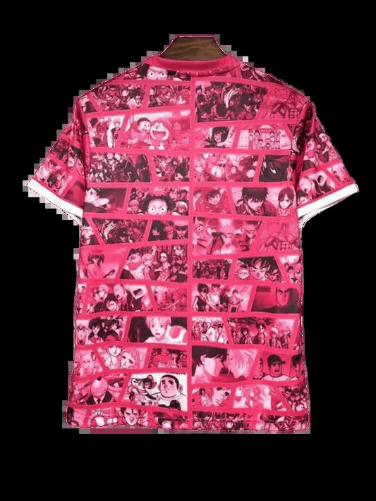 Japan X Anime Pink Shirt