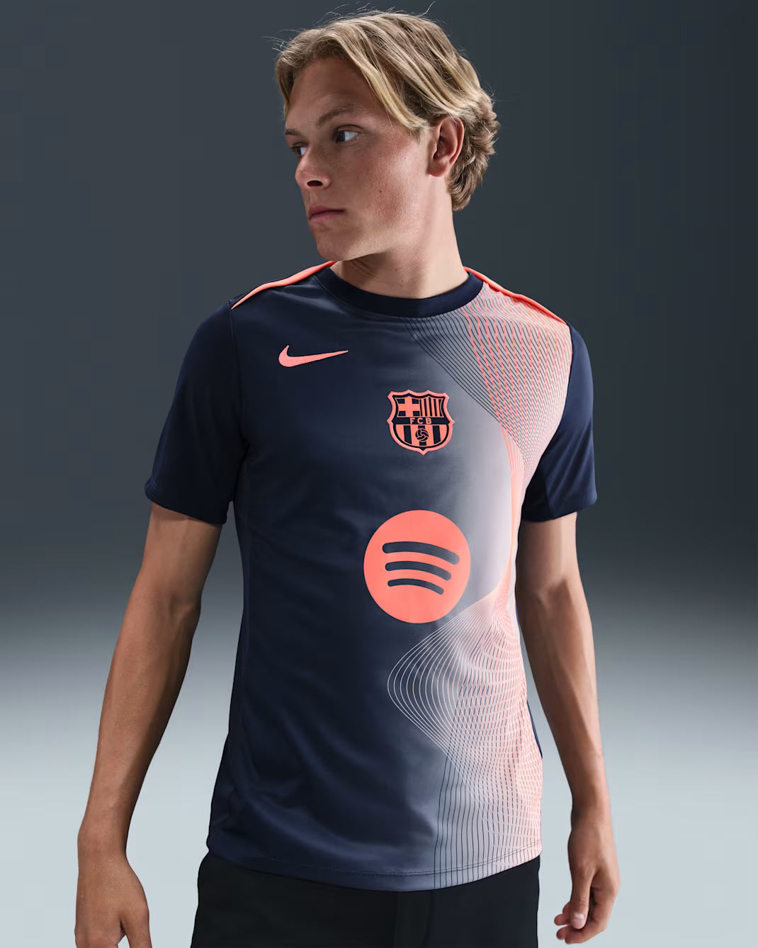 FC BARCELONE (2025/2026) - Maillot T90 Pré-Match
