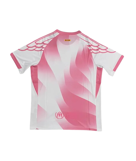 Barcelona 2025 White/Pink Special Shirt