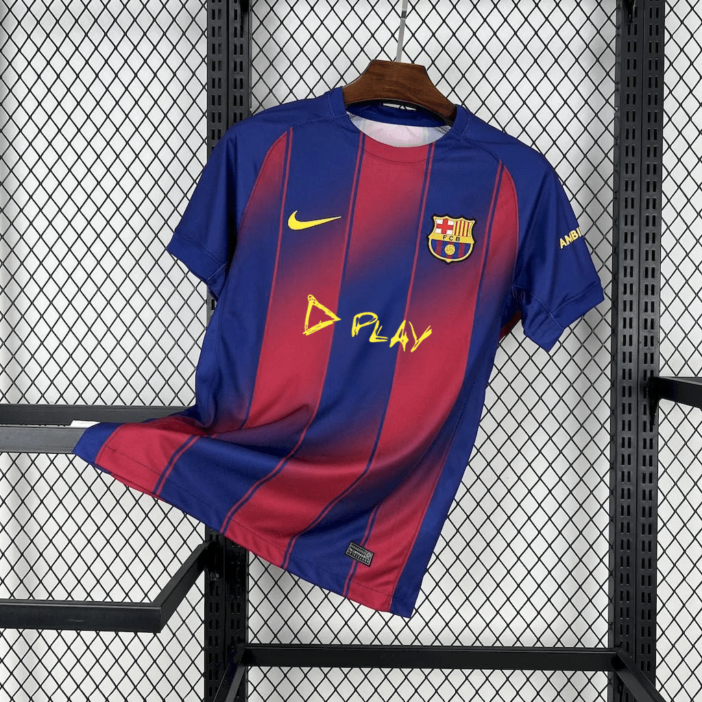 Barcelona x Ed Sheeran 2025 Home Special Shirt