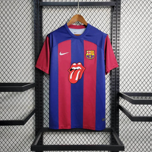 Barcelona x Rolling Stones 2023 Home Special Shirt
